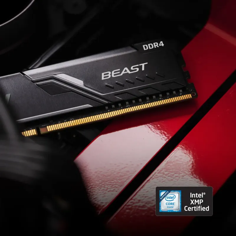 Оперативная память Kingston FURY 32 GB (2x16GB) DDR4 3200 MHz Beast Black (KF432C16BB1K2/32WP)