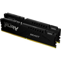 Оперативная память Kingston FURY 64 GB (2x32GB) DDR5 5600 MHz Beast Black EXPO (KF556C36BBEK2-64)