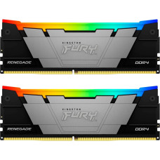 Оперативна пам'ять Kingston FURY 32 GB (2x16GB) DDR4 3200 MHz Renegade RGB Black (KF432C16RB12AK2/32)
