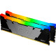 Оперативная память Kingston FURY 32 GB (2x16GB) DDR4 3200 MHz Renegade RGB Black (KF432C16RB12AK2/32)