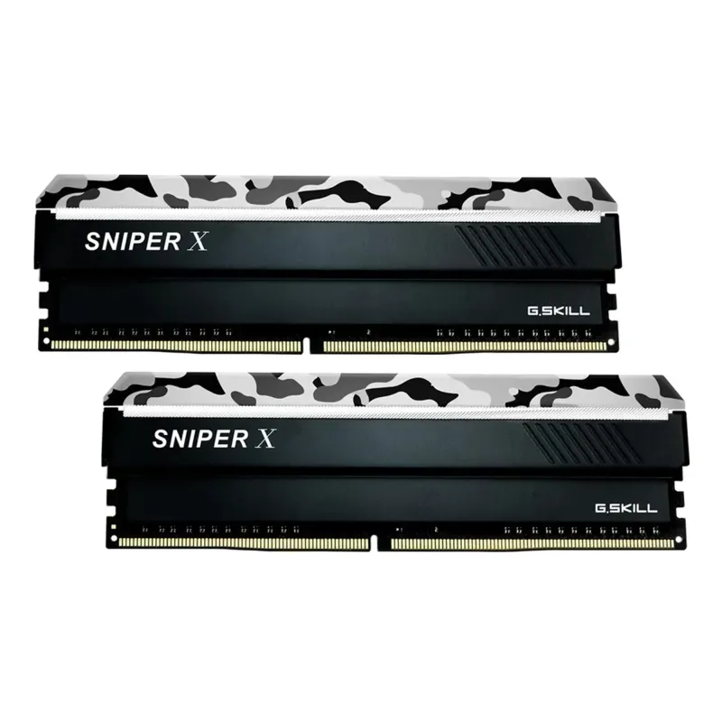 Оперативна пам'ять G.Skill Sniper X Camo DDR4-3200 16GB (2x8GB) (F4-3200C16D-16GSXFB)