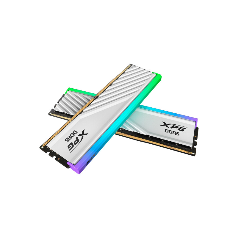 Оперативная память ADATA 64 GB (2x32GB) DDR5 6000 MHz XPG Lancer Blade RGB White (AX5U6000C3032G-DTLABRWH)