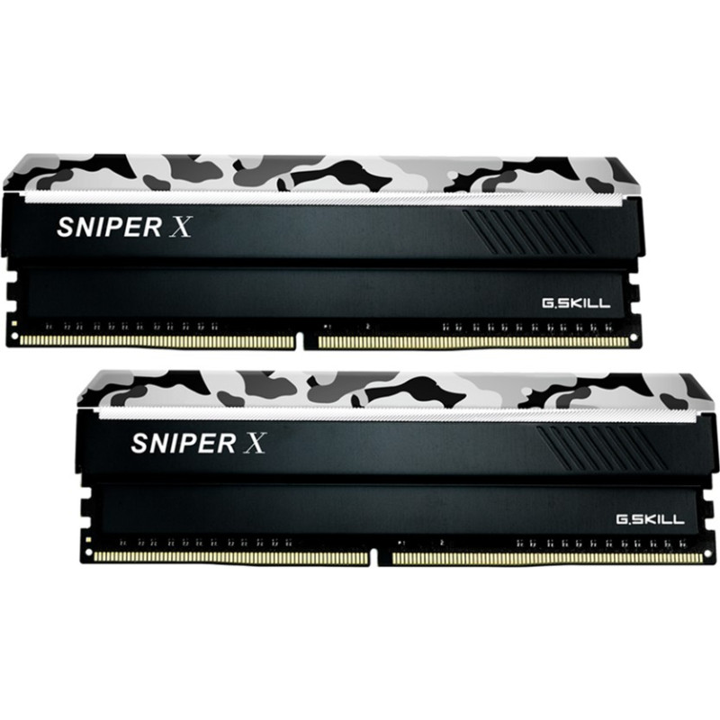 Оперативна пам'ять G.Skill 16 GB (2x8GB) DDR4 3200 MHz Sniper X Urban Camo (F4-3200C16D-16GSXWB)