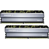 Оперативна пам'ять G.Skill 16GB (2x8GB) DDR4 3200 MHz Sniper X (F4-3200C16D-16GSXKB)