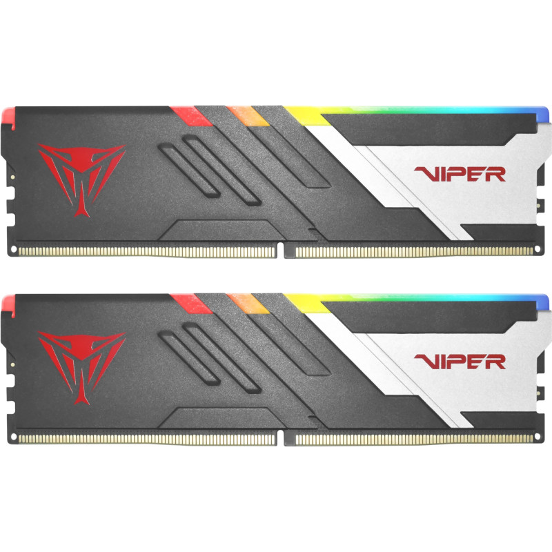 Оперативна пам'ять PATRIOT 64 GB (2x32 GB) DDR5 6000 MHz Viper Venom RGB (PVVR564G600C30K)