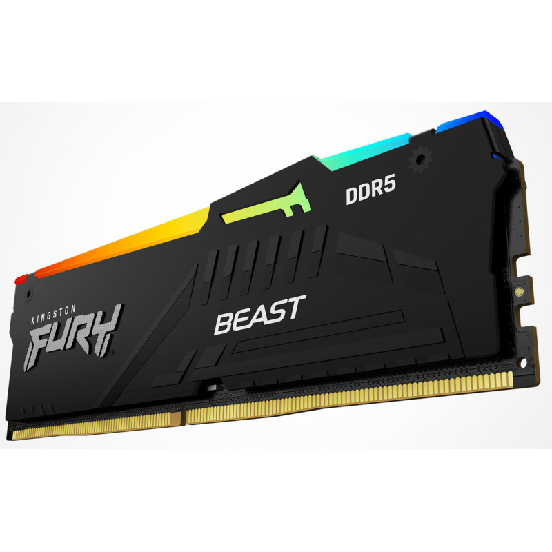 Оперативная память Kingston FURY 16 GB DDR5 6400 MHz Beast RGB EXPO (KF564C32BBEA-16)