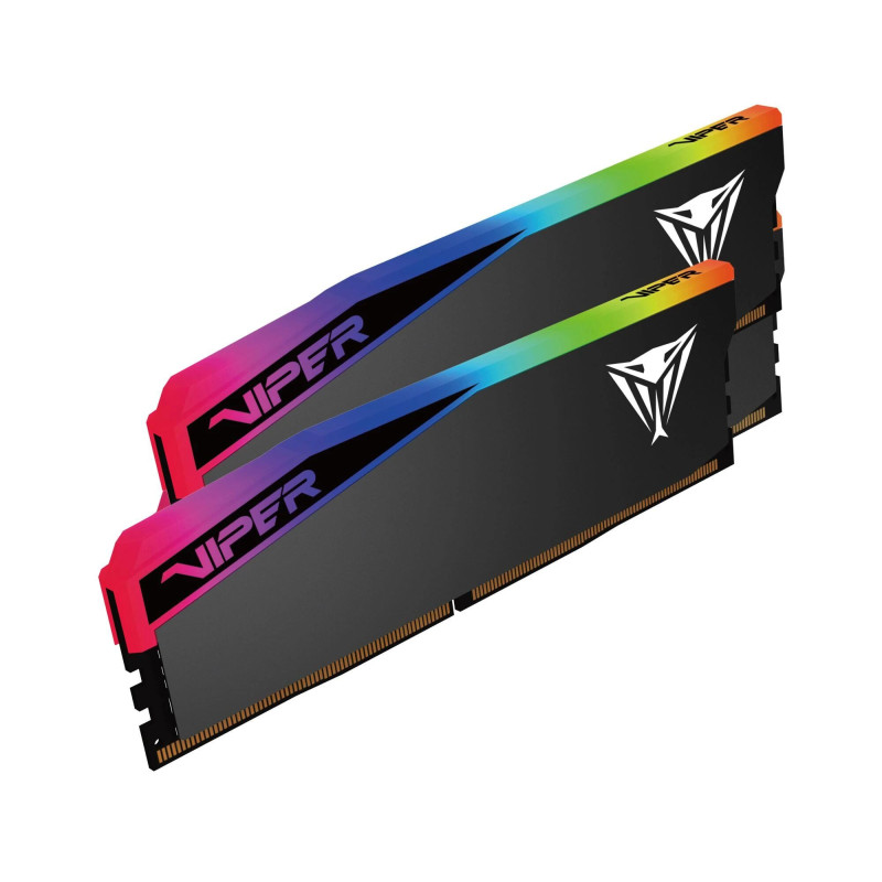 Оперативная память PATRIOT 32 GB (2x16GB) DDR5 6000 MHz Viper Elite 5 Ultra RGB Matte Black (VEUR532G6028K)