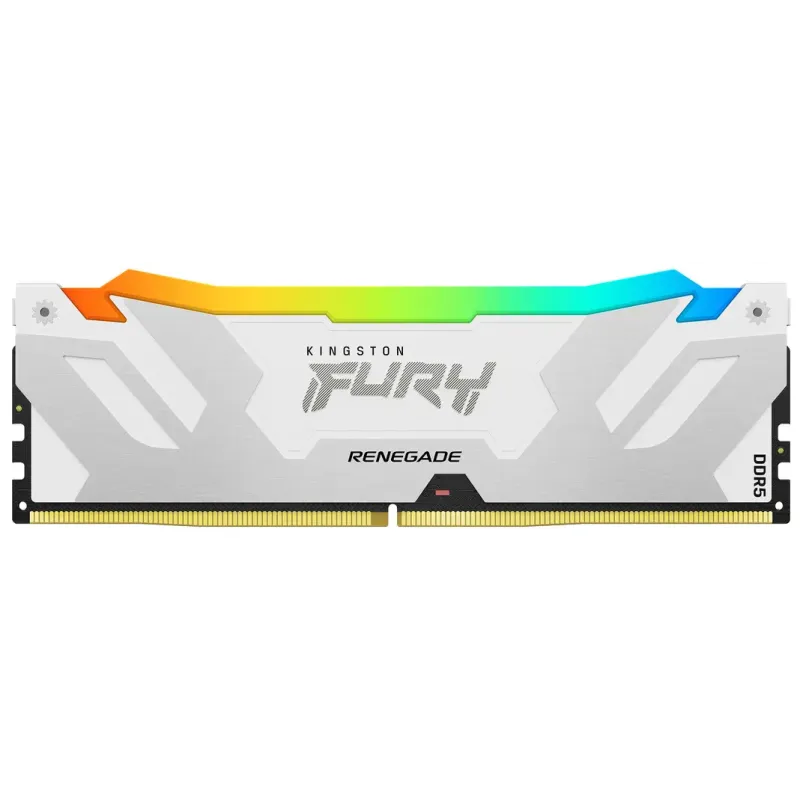 Оперативная память Kingston FURY 16 GB DDR5 8000 MHz Renegade RGB White/Silver (KF580C38RWA-16)