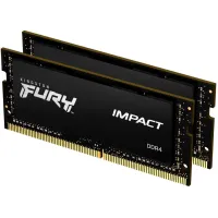Оперативная память Kingston FURY 32 GB (2x16GB) SO-DIMM DDR4 3200 MHz Impact (KF432S20IBK2/32)