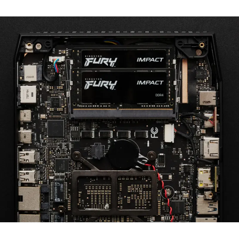 Оперативна пам'ять Kingston FURY 32 GB (2x16GB) SO-DIMM DDR4 3200 MHz Impact (KF432S20IBK2/32)