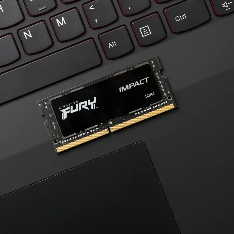 Оперативна пам'ять Kingston FURY 32 GB (2x16GB) SO-DIMM DDR4 3200 MHz Impact (KF432S20IBK2/32)