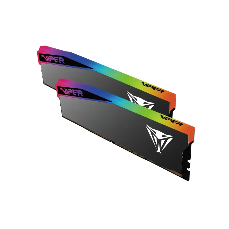 Оперативная память PATRIOT 64 GB (2x32GB) DDR5 6000 MHz Viper Elite 5 Ultra RGB Matte Black (VEUR564G6028K)