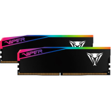 Оперативная память PATRIOT 64 GB (2x32GB) DDR5 6400 MHz Viper Elite 5 Ultra RGB Matte Black (VEUR564G6432K)