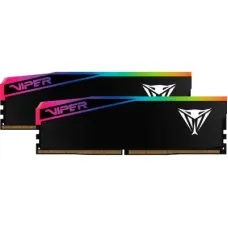 Оперативна пам'ять PATRIOT 64 GB (2x32GB) DDR5 6400 MHz Viper Elite 5 Ultra RGB Matte Black (VEUR564G6432K)
