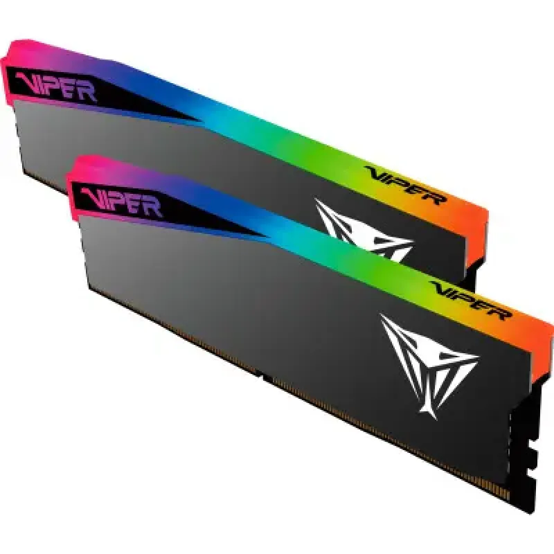 Оперативна пам'ять PATRIOT 64 GB (2x32GB) DDR5 6400 MHz Viper Elite 5 Ultra RGB Matte Black (VEUR564G6432K)