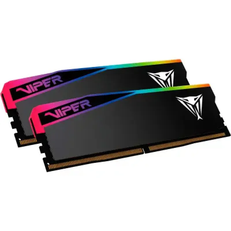 Оперативна пам'ять PATRIOT 64 GB (2x32GB) DDR5 6400 MHz Viper Elite 5 Ultra RGB Matte Black (VEUR564G6432K)