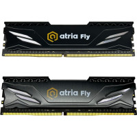 Оперативная память ATRIA 32 GB (2x16GB) DDR4 3200 MHz Fly Black (UAT43200CL18BK2/32)