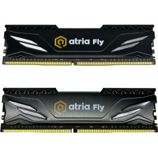 Оперативна пам'ять ATRIA 32 GB (2x16GB) DDR4 3200 MHz Fly Black (UAT43200CL18BK2/32)