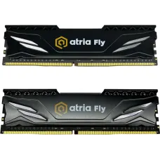 Оперативна пам'ять ATRIA 32 GB (2x16GB) DDR4 3200 MHz Fly Black (UAT43200CL18BK2/32)