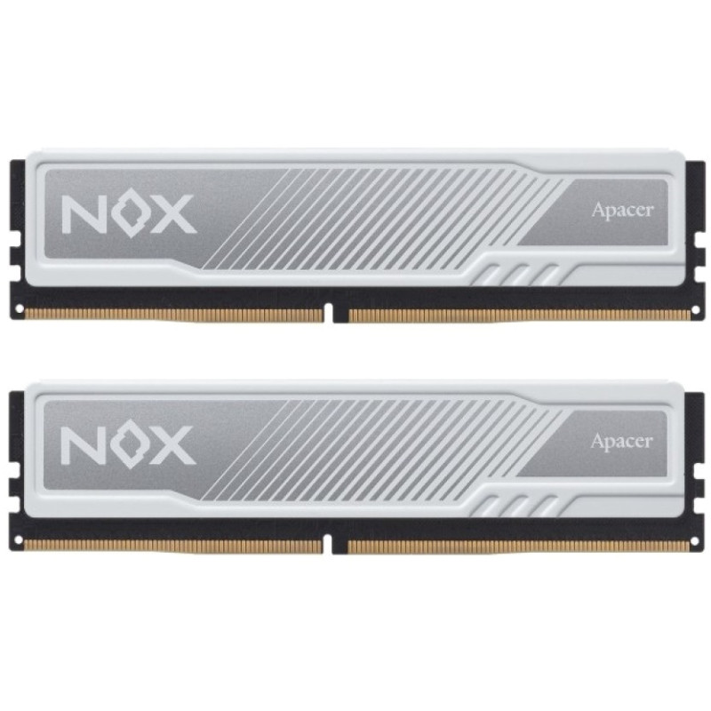 Оперативная память Apacer 32 GB (2x16GB) DDR5 5600 MHz Nox White (AH5U32G56C522MWAA-2)