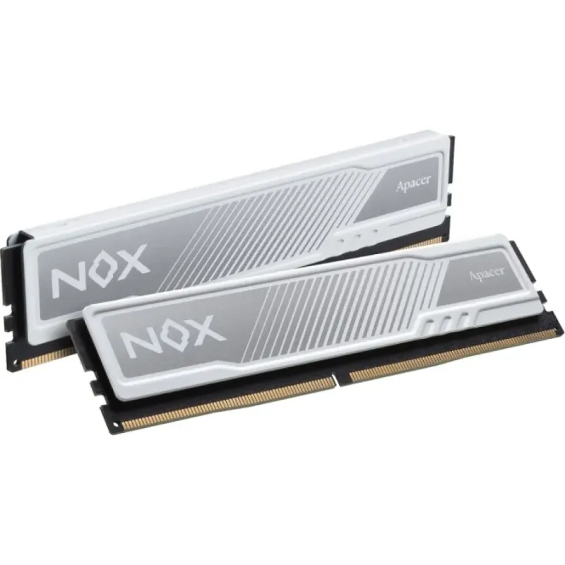 Оперативна пам'ять Apacer 32 GB (2x16GB) DDR5 5600 MHz Nox White (AH5U32G56C522MWAA-2)