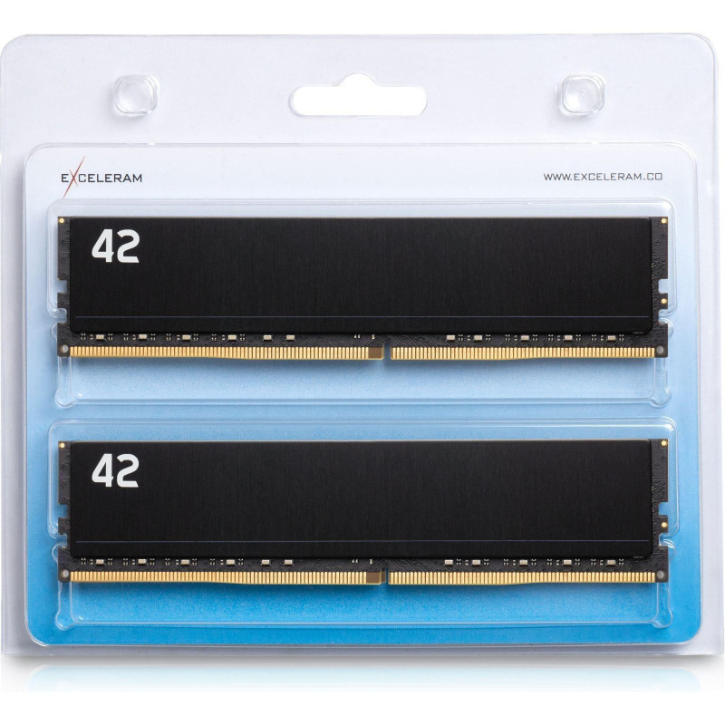 Оперативна пам'ять Exceleram 32 GB (2x16GB) DDR4 3200 MHz 42-Series (E-42-002D-32)