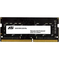 Оперативна пам'ять AGI 16 GB SO-DIMM DDR4 3200 MHz (AGI320016SD138-ST)