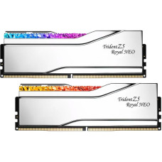 Оперативная память G.Skill DDR5 32GB (2x16GB) 8000Mhz Trident Z5 Royal Neo Silver (F5-8000J3848H16GX2-TR5NS)