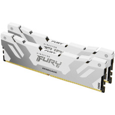 Оперативная память Kingston FURY 32 GB (2x16GB) DDR5 7200 MHz Renegade Silver/White (KF572C38RWK2-32)