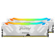 Оперативная память Kingston FURY 32 GB (2x16GB) DDR5 7600 MHz Renegade Silver/White RGB (KF576C38RWAK2-32)