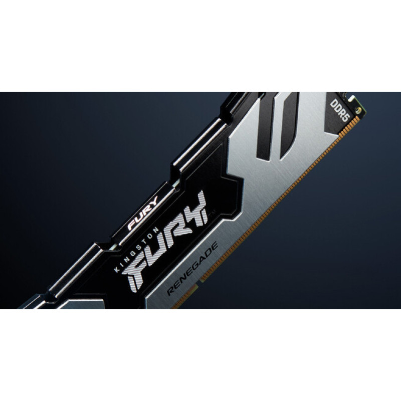 Оперативная память Kingston FURY 64 GB (2x32GB) DDR5 6400 MHz Renegade Silver/Black (KF564C32RSK2-64)