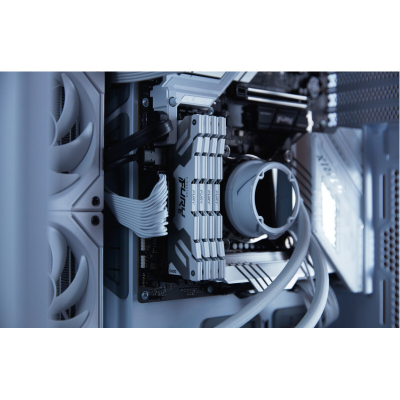 Оперативная память Kingston FURY 32 GB (2x16GB) DDR5 7600 MHz Renegade Silver/White (KF576C38RWK2-32)