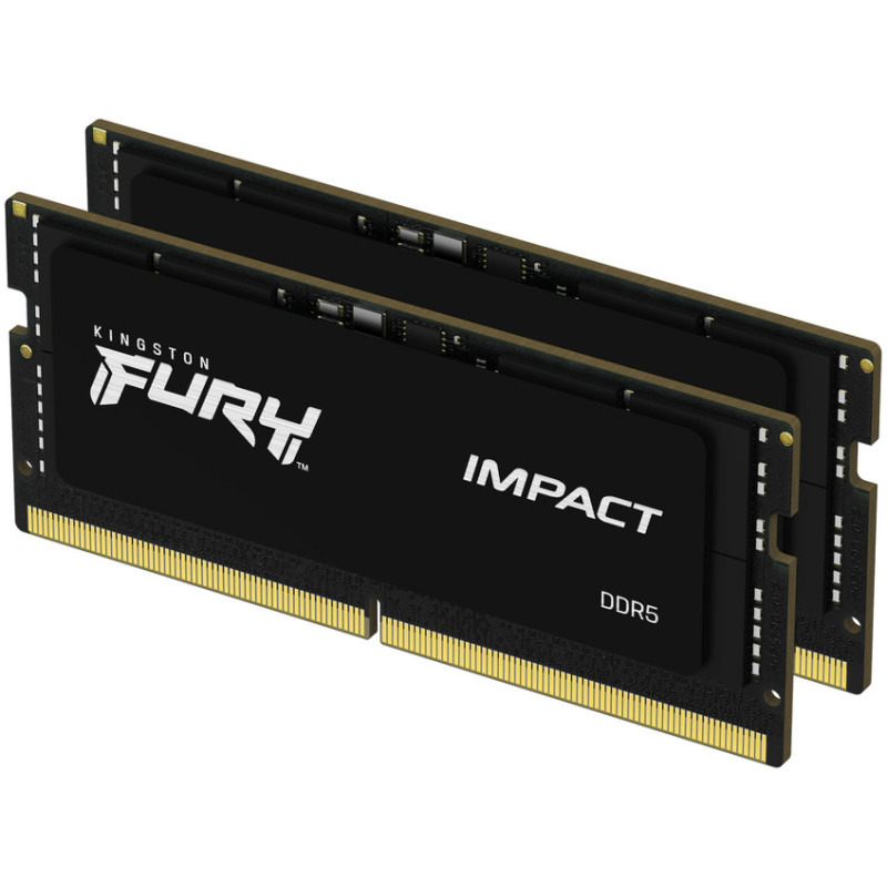 Kingston FURY 64 GB (2x32GB) SO-DIMM DDR5 5600 MHz Impact (KF556S40IBK2-64)