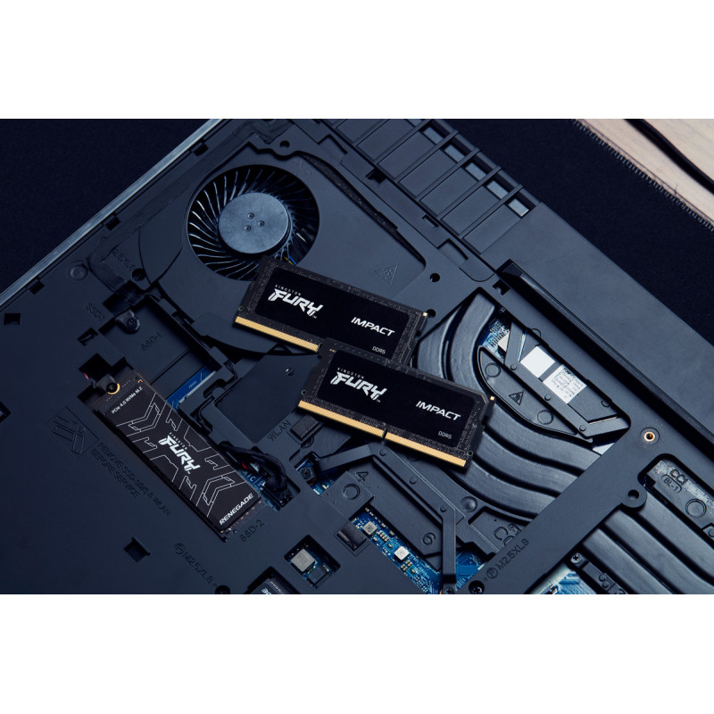 Kingston FURY 64 GB (2x32GB) SO-DIMM DDR5 5600 MHz Impact (KF556S40IBK2-64)