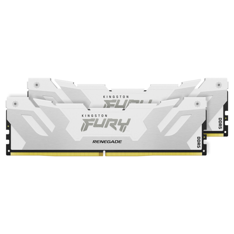 Оперативная память Kingston FURY 32 GB (2x16GB) DDR5 8000 MHz Renegade White/Silver (KF580C38RWK2-32)