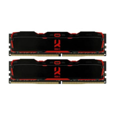 Оперативная память GOODRAM 32 GB (2x16GB) DDR4 3200 MHz Iridium X Black (IRK-HX32D464L16A/32GDC)