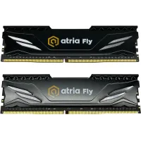 Оперативная память ATRIA 16 GB (2x8GB) DDR4 3200 MHz Fly Black (UAT43200CL18BK2/16)