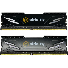 Оперативна пам'ять ATRIA 16 GB (2x8GB) DDR4 3200 MHz Fly Black (UAT43200CL18BK2/16)
