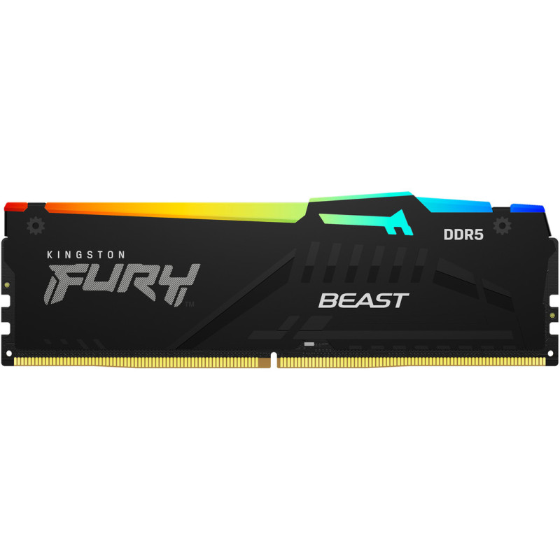 Оперативна пам'ять Kingston FURY 32 GB (2x16GB) DDR5 6000 MHz Beast RGB EXPO (KF560C30BBEAK2-32)