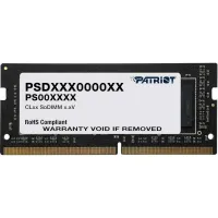 Оперативна пам'ять PATRIOT 4 GB SO-DIMM DDR4 2666 MHz (PSD44G266682S)