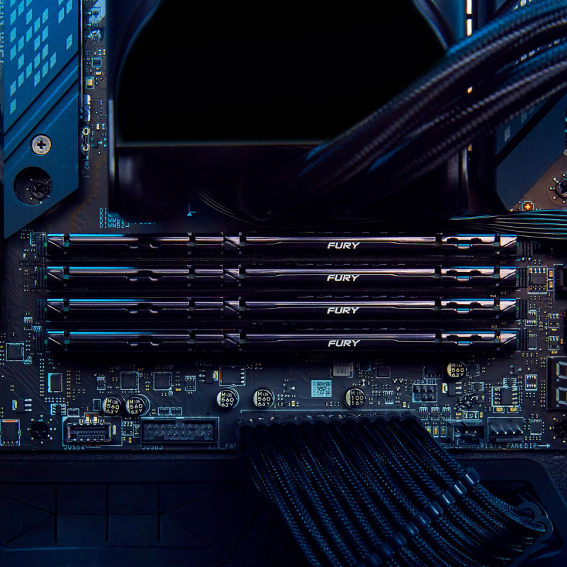 Оперативна пам'ять Kingston FURY 64 GB (2x32GB) DDR5 6000 MHz Beast (KF560C30BBK2-64)