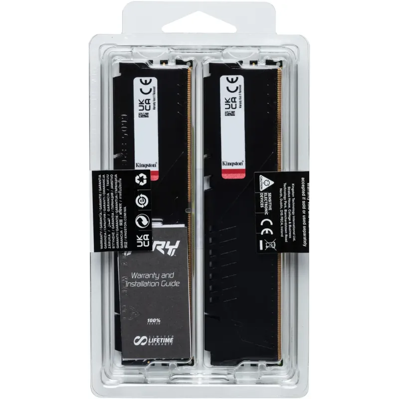 Оперативная память Kingston FURY 32 GB (2x16GB) DDR5 6000 MHz Beast EXPO (KF560C30BBEK2-32)