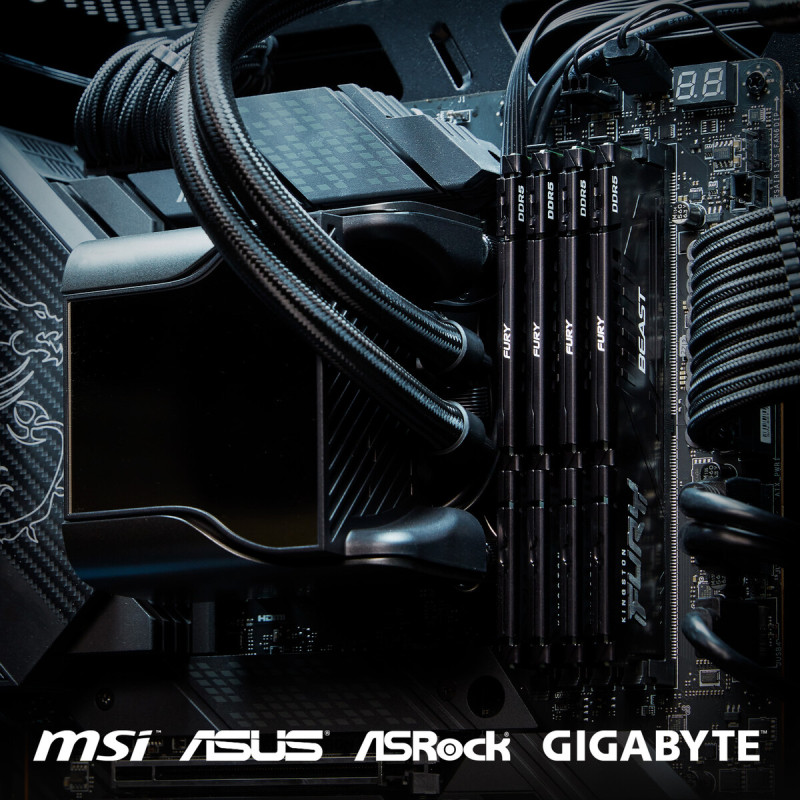 Оперативная память Kingston FURY 32 GB (2x16GB) DDR5 6000 MHz Beast EXPO (KF560C30BBEK2-32)