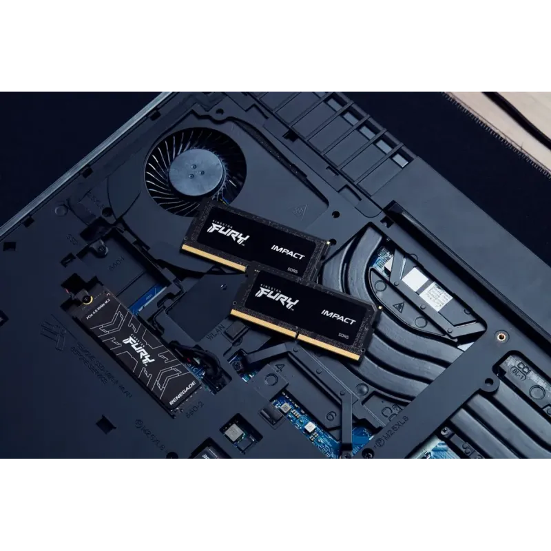 Оперативна пам'ять Kingston FURY 32 GB (2x16GB) SO-DIMM DDR5 4800 MHz Impact (KF548S38IBK2-32)