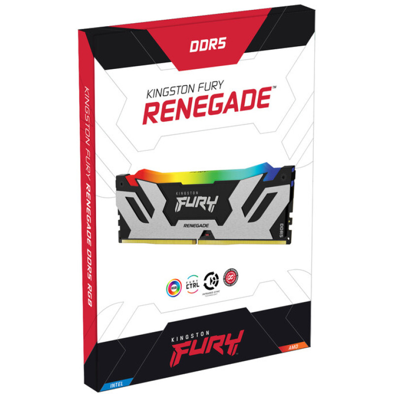 Kingston FURY 96 GB DDR5 6400 MHz Renegade RGB (KF564C32RSAK2-96)