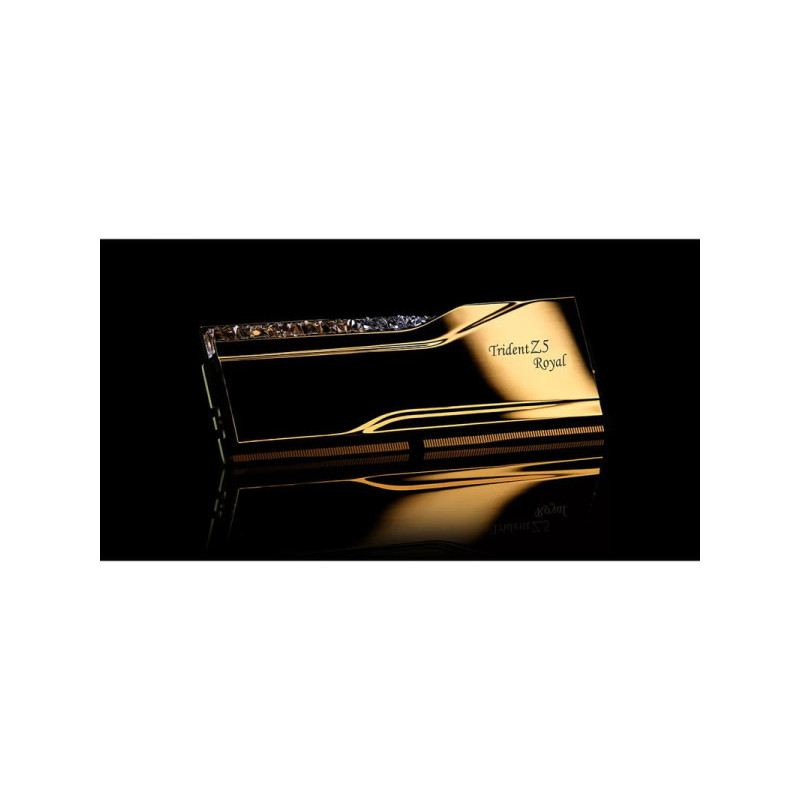 Оперативна пам'ять G.Skill 32 GB (2x16GB) DDR5 6000 MHz Trident Z5 Royal Gold (F5-6000J2836G16GX2-TR5G)