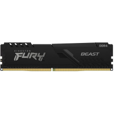 Оперативная память Kingston FURY 8 GB DDR4 3200 MHz Beast Black (KF432C16BB/8WP)