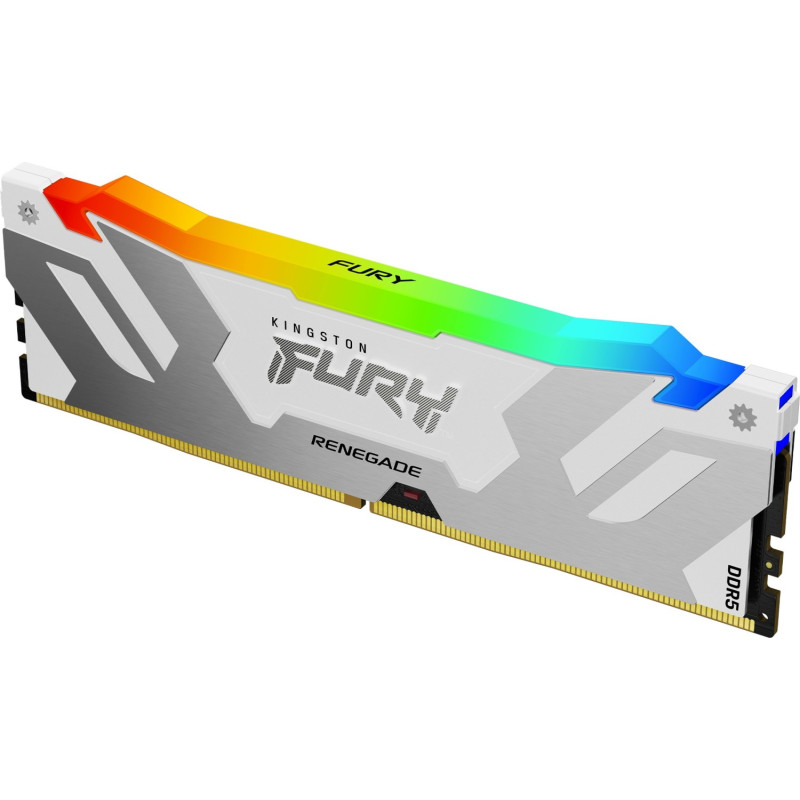 Оперативна пам'ять Kingston FURY 24 GB DDR5 8400 MHz Renegade Silver/White RGB (KF584CU40RWA-24)