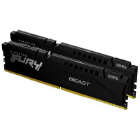 Оперативна пам'ять Kingston FURY 128 GB (2x64GB) DDR5 5600 MHz Beast Black EXPO (KF556C36BBEK2-128)