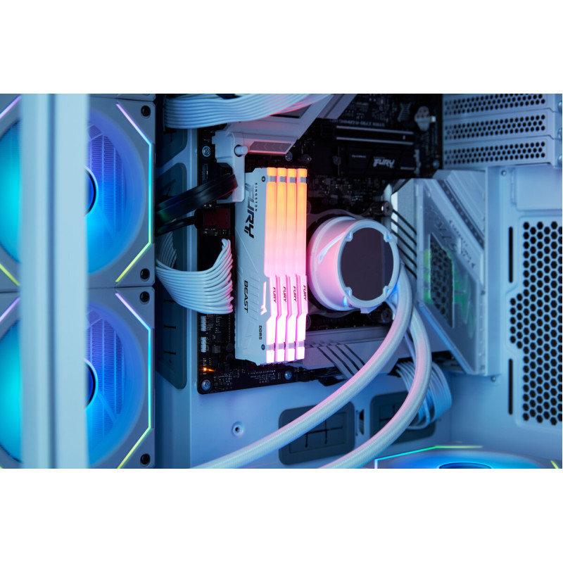 Kingston FURY Beast White RGB DDR5-6800 16GB (KF568C34BWEA-16)